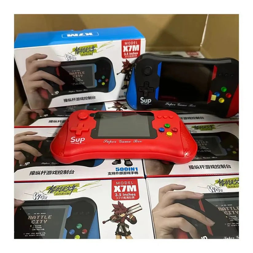 Console Portable 500 Jeux – Rétro Gaming pour Enfants & Adultes