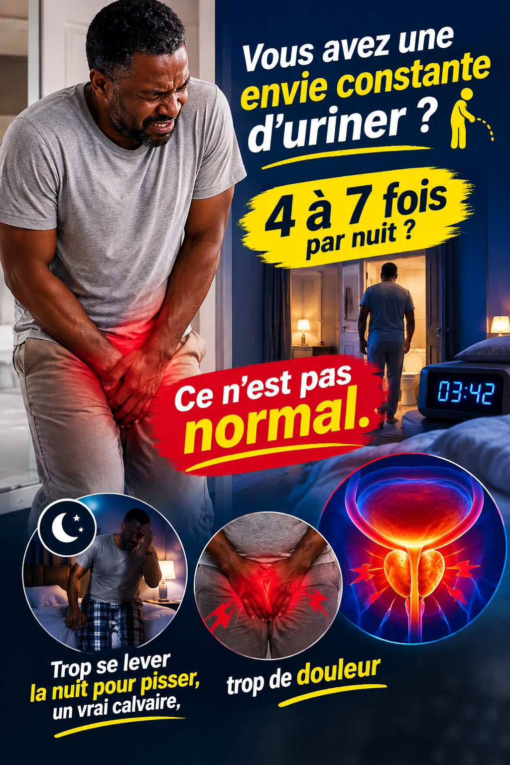 Soulagez l'inconfort de la prostate sans effort - Appareil d'acupression pour soins de la prostate