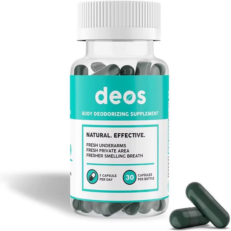 Capsule Deos contre les odeurs corporelles et mauvaises haleine