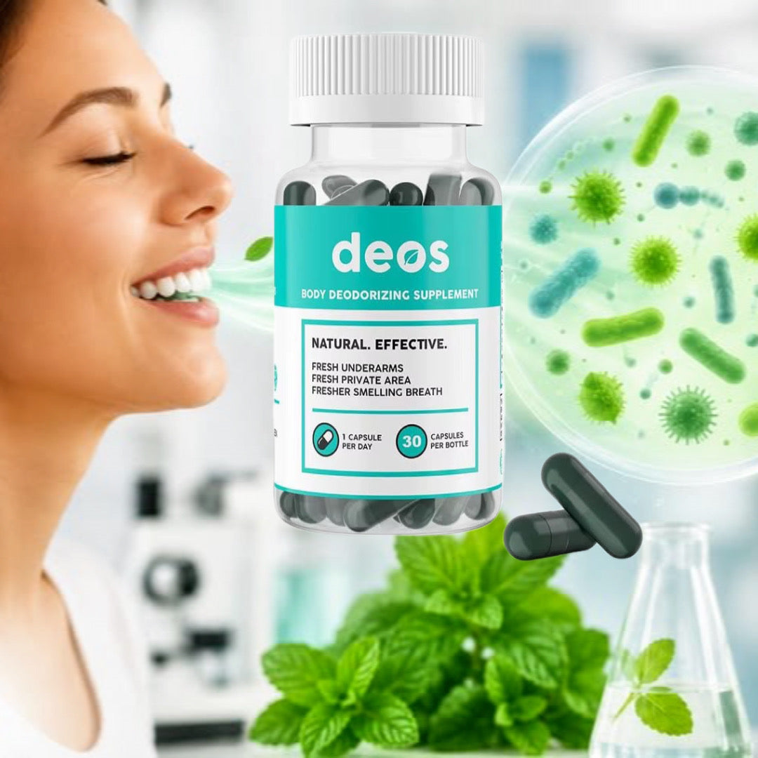 Capsule Deos contre les odeurs corporelles et mauvaises haleine