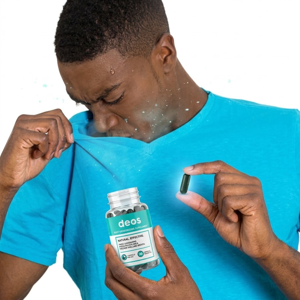 Capsule Deos contre les odeurs corporelles et mauvaises haleine