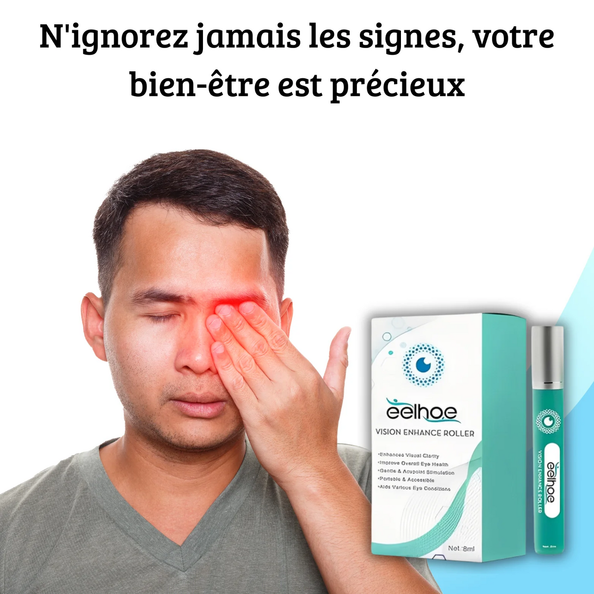 VISION ENHANCE ROLLER : La clarté - Offrez à Vos Yeux une Vitalité Nouvelle